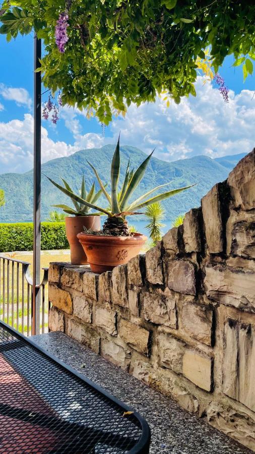 Lake View, Swimming Pool, Tennis Court And Private Parking Mezzegra Екстериор снимка